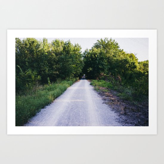 Trail Art Print