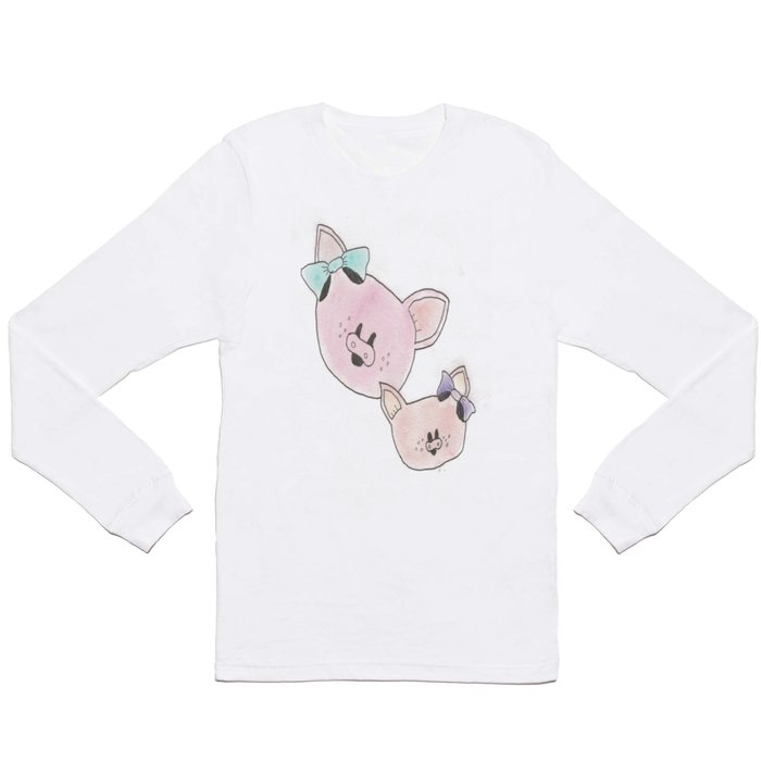 Piggies in Color Long Sleeve T Shirt