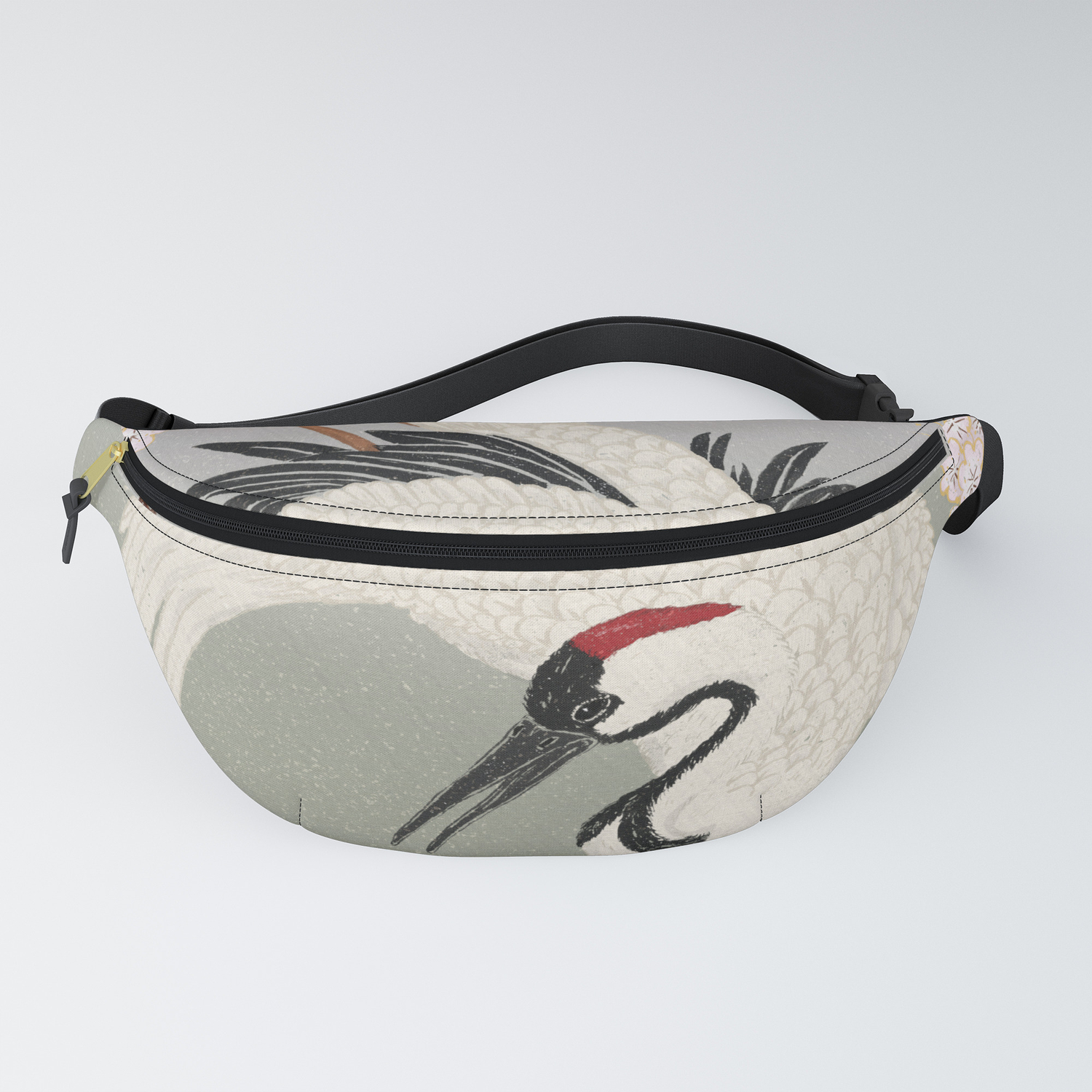 Japanese Crane Fanny Pack by Society6