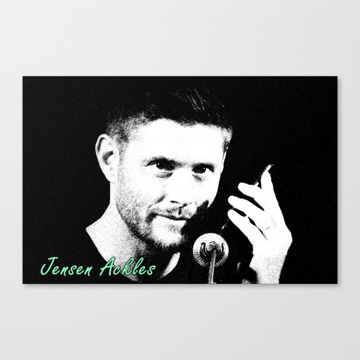 Jensen Ackles Canvas Print
