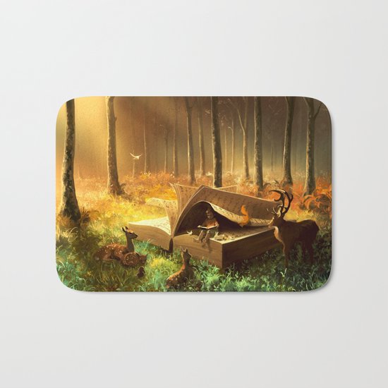 A safe place where you can go Bath Mat
