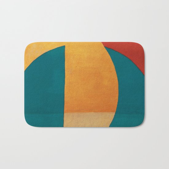 Sailing Under the Sun Bath Mat
