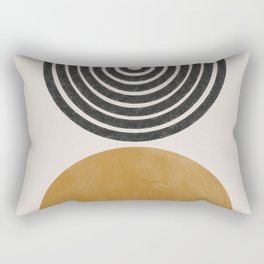 Mid Century Modern Rectangular Pillow