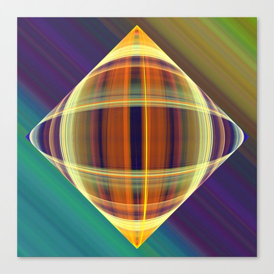 Graphic illusionism Canvas Print