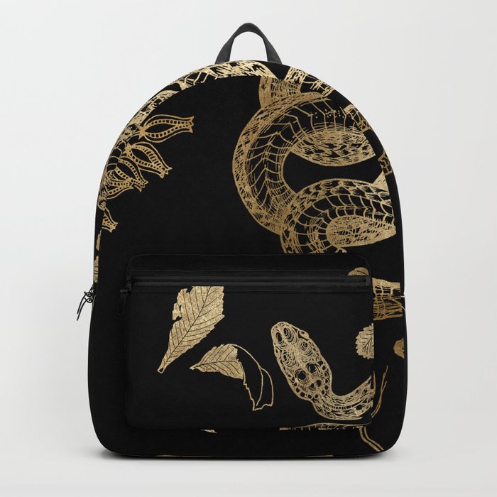 Gold Serpent Backpack