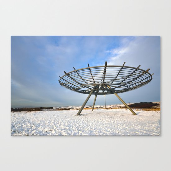 The Halo Canvas Print