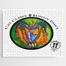 Cat Claws Bunny Paws Jigsaw Puzzle