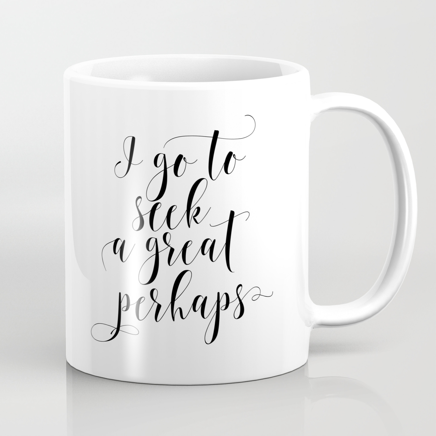 Looking For Alaska I Go To Seek A Great Perhaps Printable Quotes Book Coffee Mug By Nathanmoore209 Society6