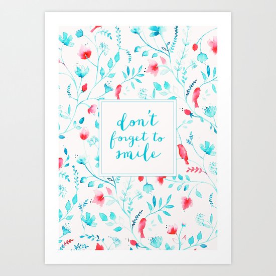smile Art Print