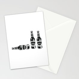 Butterbeer for three Stationery Cards