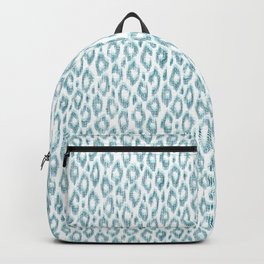 Turquoise leopard pattern "Leopold" Backpack