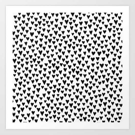 Little Hearts Art Print