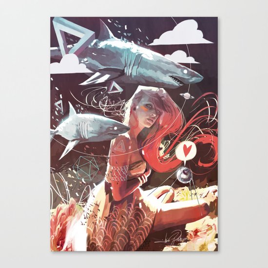 SPUTNIK LOVER Canvas Print