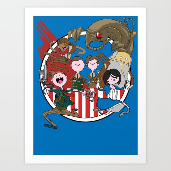 What time is it?! Art Print