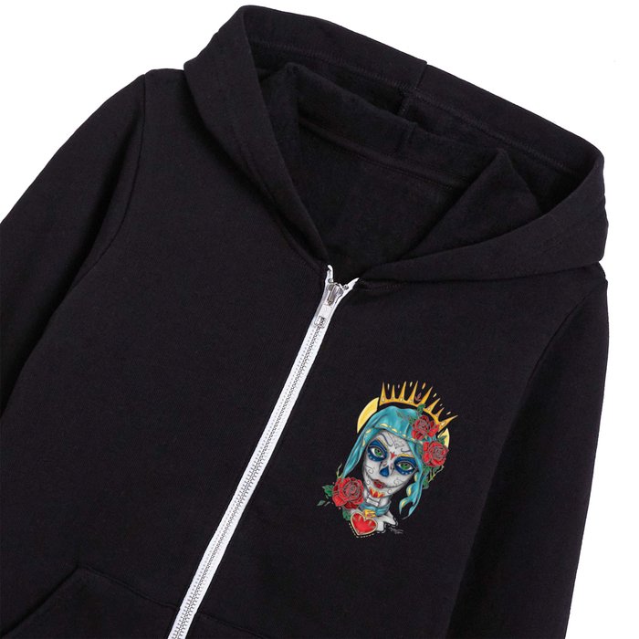 Santa muerte deals hoodie