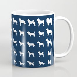 All Dogs (Navy) Coffee Mug