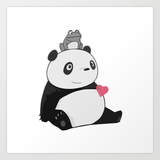 Panda 3 Art Print