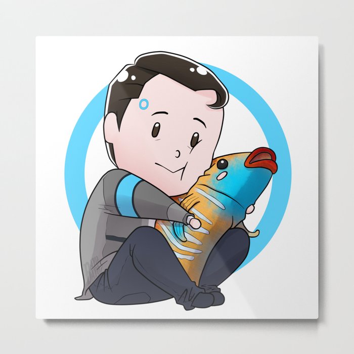 Tiny Connor Metal Print