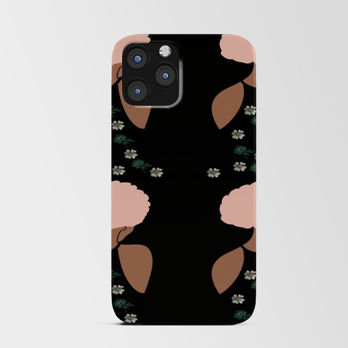 Woman At The Meadow Vintage Dark Style Pattern 01 iPhone Card Case