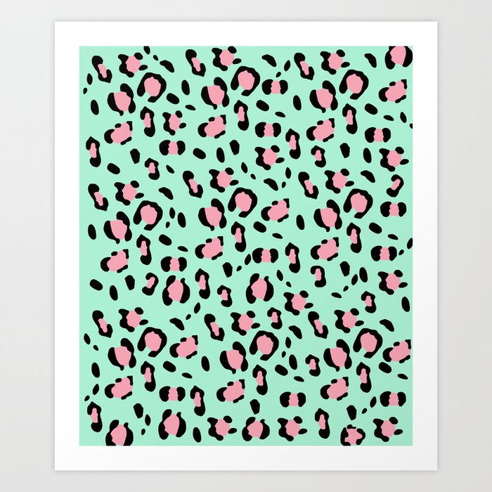 Leopard Animal Print Glam #24 #pattern #decor #art #society6 Art Print