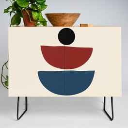 Balance inspired by Matisse 4 Credenza