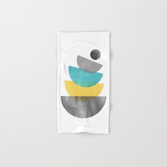 Mid Century Scandinavian Hand & Bath Towel