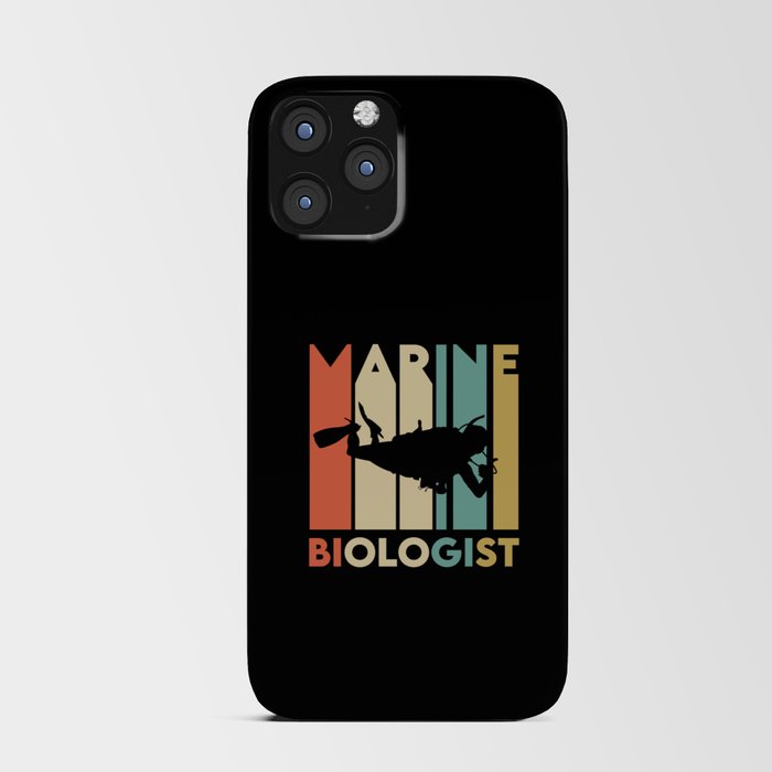 Sea Biologist T-shirt iPhone Card Case