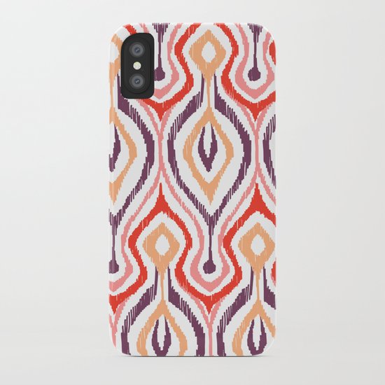Sketchy Ikat - Nebula iPhone Case