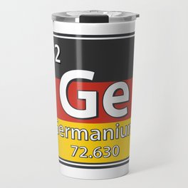 Germanium - Germany Flag German Science Travel Mug