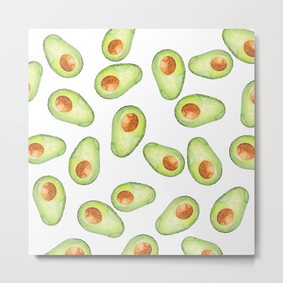 Avocado Metal Print