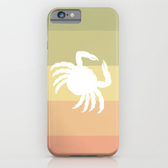 Out At Sea Series - Sideways and Crabby iPhone & iPod Case