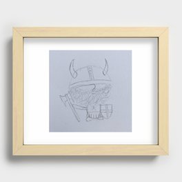 Viking Recessed Framed Print