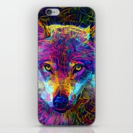 The wolf iPhone Skin