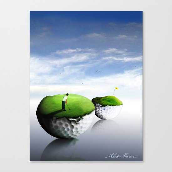 The 7th Hole Canvas Print