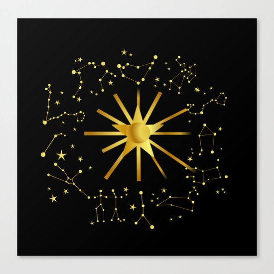 Constellations Canvas Print