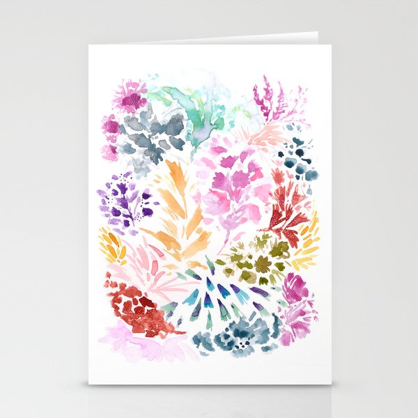 cornelia. watercolor florals. Stationery Cards