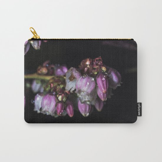 Blueberry blossom rain drops Carry-All Pouch
