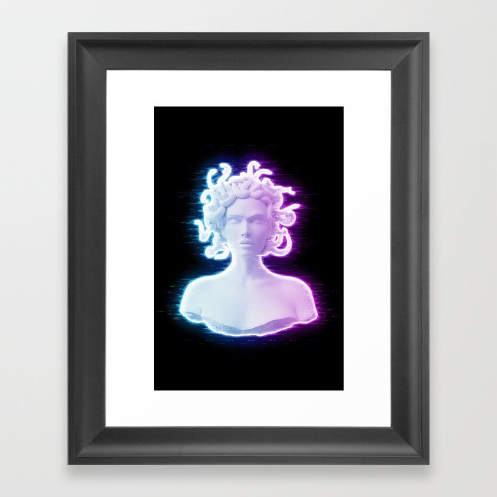 Medusa IV Framed Art Print