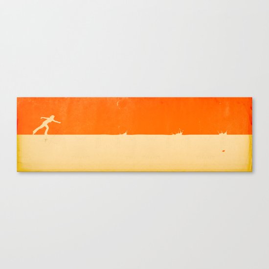 Falling down Canvas Print