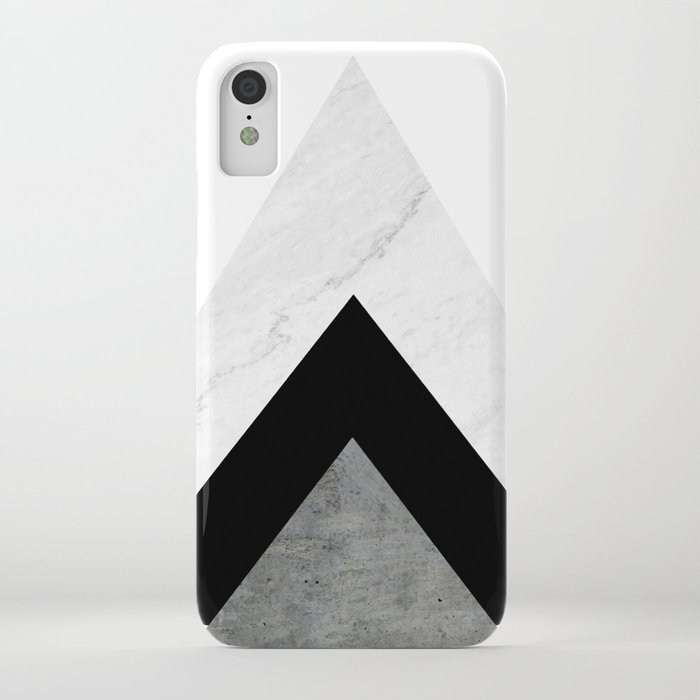 arrows monochrome collage iphone case