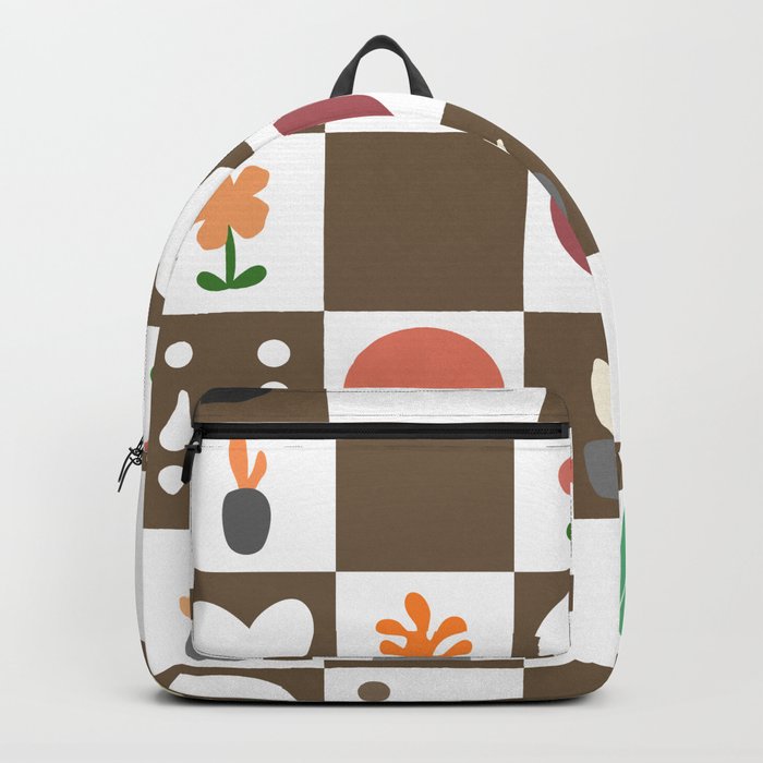 Color object checkerboard collection 15 Backpack