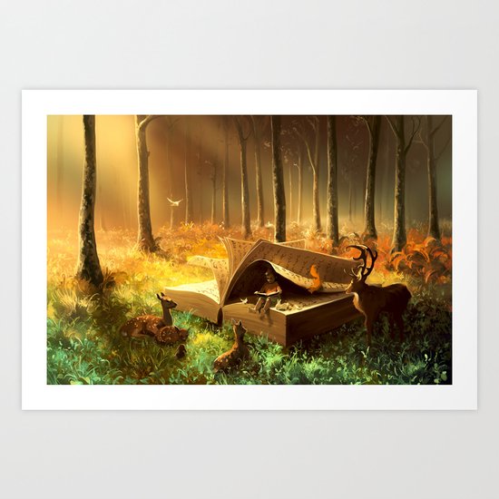 A safe place where you can go Art Print
