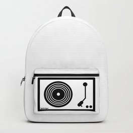 Record player bl Backpack