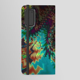 Southwestern Fractal Art and Decor No1 Android Wallet Case
