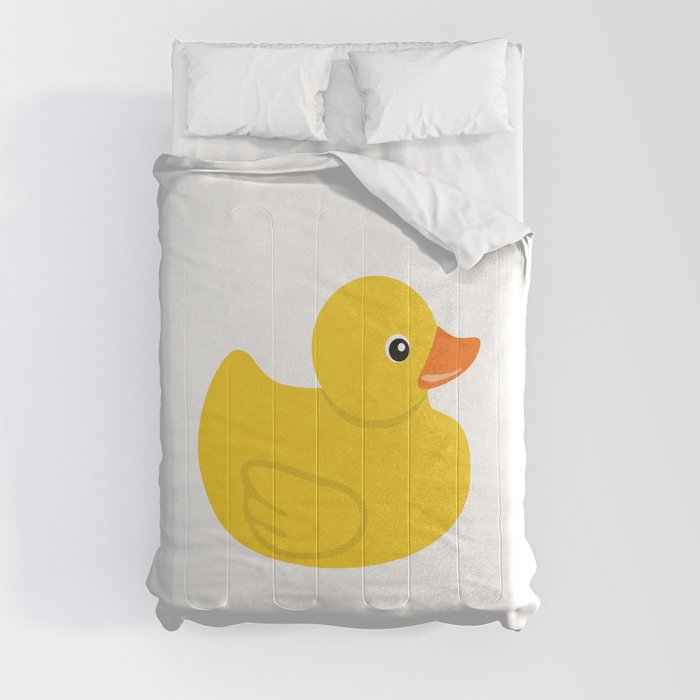 Yellow rubber duck Comforter
