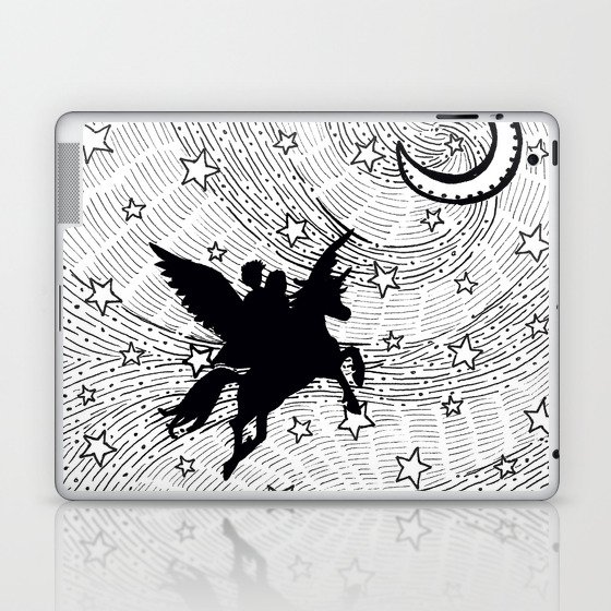 flight of the alicorn laptop ipad skin by shannonmessenger society6