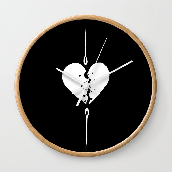 Mending a Broken Heart 2 Wall Clock