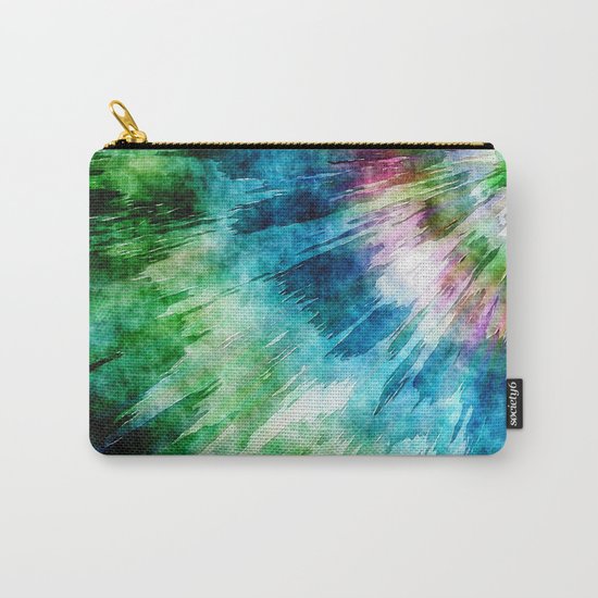 Abstract Grunge Tie Dye Carry-All Pouch