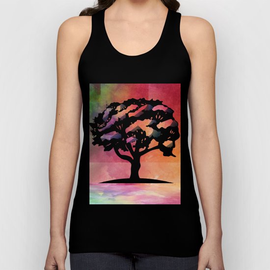Color Tree Unisex Tank Top
