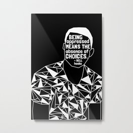 Freddie Gray - Black Lives Matter - Series - Black Voices Metal Print | Political, People, Graphic Design, Black and White 